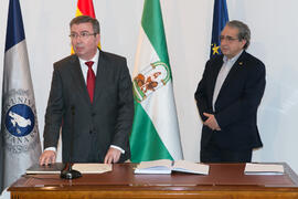 Toma de Posesión de Francisco José Andrade Núñez como Vicesecretario General de la Universidad de Málaga. Edificio del Rectorado.  Marzo de 2016