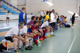 Partido República Checa contra Israel. 14º Campeonato del Mundo Universitario de Fútbol Sala 2014 (FUTSAL). Antequera. Julio de 2014