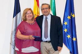 Homenaje al personal que cumple 25 años de servicio en la UMA. Paraninfo. Junio 2016