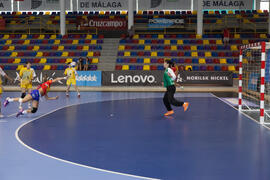 Partido España - Japón. Categoría femenina. Campeonato del Mundo Universitario de Balonmano. Antequera. Junio de 2016