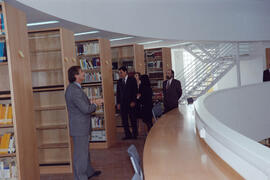 Visita del gobernador de Puerto Rico a la Universidad de Málaga y Obispado. 1993