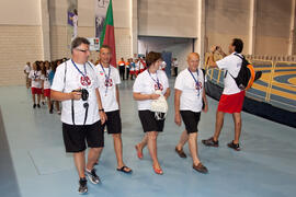 Ceremonia de apertura del IX Campeonato de Europa Universitario de Fútbol Sala. Antequera. Julio de 2013