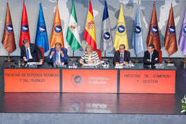 I Edición de la entrega de premios extraordinarios de Doctorado de la Universidad de Málaga. Complejo de Estudios Sociales y Comercio. Mayo de 2013
