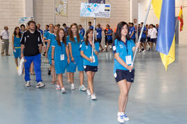 Ceremonia de apertura del IX Campeonato de Europa Universitario de Fútbol Sala. Antequera. Julio de 2013