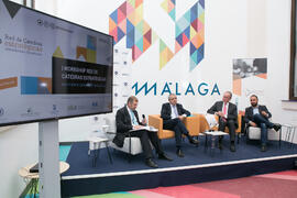 Inauguración del I Workshop Red de Cátedras Estratégicas. Edificio de Tabacalera. Mayo de 2018
