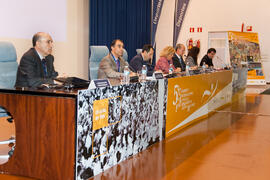 Inauguración del 5º Congreso Internacional de actividad físico-deportiva para mayores de la Universidad de Málaga en la E.T.S.I. Marzo de 2013