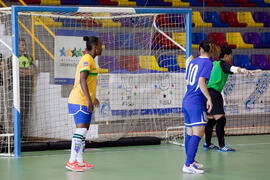 Partido Brasil contra China Taipéi. 14º Campeonato del Mundo Universitario de Fútbol Sala 2014 (FUTSAL). Antequera. Julio de 2014