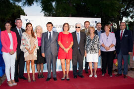 Acto de bienvenida a los alumnos Erasmus de la Universidad de Málaga. Jardín Botánico. Octubre de 2013