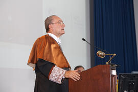 Francisco de la Torre. Acto Conmemorativo de los 40 años de la Universidad de Málaga. Escuela Técnica Superior de Ingeniería Informática. Diciembre de 2012