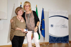 Homenaje al personal que cumple 25 años al servicio de la Universidad de Málaga y al personal jubilado. Paraninfo. Julio de 2013