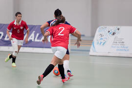 Partido Costa Rica contra Uruguay. 14º Campeonato del Mundo Universitario de Fútbol Sala 2014 (FUTSAL). Antequera. Julio de 2014