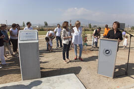 Inauguración del "Bosque del Conocimiento" en el Campus de Teatinos de la Universidad de Málaga. Junio de 2010