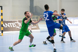 Partido Universidad de Mármara - Universidad de Oporto. Categoría masculina. Campeonato Europeo Universitario de Balonmano. Antequera. Julio de 2017