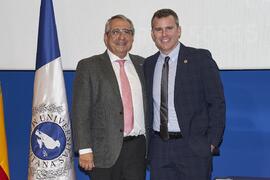 Toma de posesión de Juan Antonio Guadix Domínguez como profesor titular del Área de Zoología de la Universidad de Málaga. Toma de posesión de nuevos catedráticos y profesores titulares de la Universidad de Málaga. Paraninfo. Noviembre de 2023