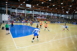 Partido Universidad Akdeniz - Radboud University Nijmegen. Categoría femenina. Campeonato Europeo Universitario de Balonmano. Antequera. Julio de 2017