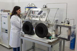 Espectroscopía Fotoelectrónica de rayos X. SCAI: Servicios Centrales de Apoyo a la Investigación de la Universidad de Málaga. Campus de Teatinos. Noviembre de 2016