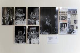 Exposición "Semana Santa, 1972. UMA 40 años compartiendo futuro". Edificio del Rectorado. Abril de 2013