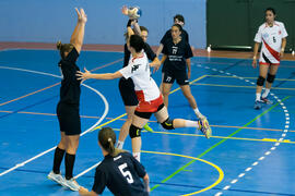 Partido Universidad de Primorska - Universidad de Aksaray. Categoría femenina. Campeonato Europeo Universitario de Balonmano. Antequera. Julio de 2017