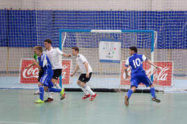 Partido Eslovaquia contra Alemania. 14º Campeonato del Mundo Universitario de Fútbol Sala 2014 (FUTSAL). Antequera. Julio de 2014