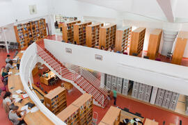 Biblioteca de Derecho "Alejandro Rodríguez Carrión". Campus de Teatinos. Octubre de 2012