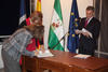 Toma de posesión del personal docente e investigador de la Universidad de Málaga. Rectorado. Noviembre de 2012