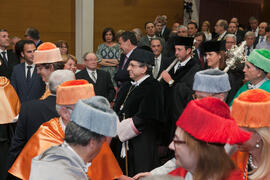 Investidura como Doctor "Honoris Causa" de Manuel Molina Lozano por la Facultad de Turismo de la Universidad de Málaga. Rectorado. Abril 2016