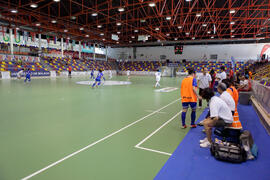 Partido China contra China Taipéi. 14º Campeonato del Mundo Universitario de Fútbol Sala 2014 (FUTSAL). Antequera. Julio de 2014