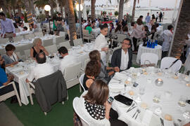 Cena de gala en el restaurante El Palmeral. Olimpiada Española de Economía, Fase Nacional. Puerto de Málaga Muelle 2 El Palmeral de las Sorpresas. Junio de 2015