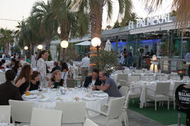 Cena de gala en el restaurante El Palmeral. Olimpiada Española de Economía, Fase Nacional. Puerto de Málaga Muelle 2 El Palmeral de las Sorpresas. Junio de 2015
