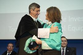 Toma de posesión de Rosario Gutiérrez Pérez como nueva Vicerrectora de Cultura de la Universidad de Málaga. Paraninfo. Marzo de 2024
