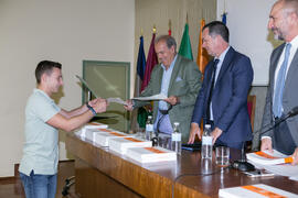 Entrega del IX Premio Gauss. Facultad de Ciencias Económicas y Empresariales. Junio de 2018