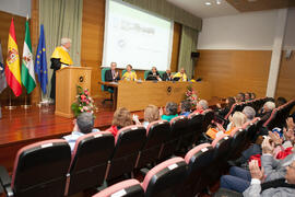 Investidura como Doctor "Honoris Causa" de Edmund Neugebauer por la Facultad de Medicina de la Universidad de Málaga. Edificio del Rectorado. Noviembre de 2016