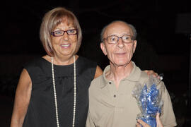 Cena de gala con motivo al homenaje para los jubilados y personal que cumple 25 años de servicio en la Universidad de Málaga. Jardín Botánico. Junio de 2009