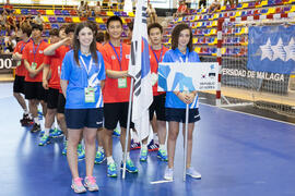 Ceremonia de apertura del Campeonato del Mundo Universitario de Balonmano. Antequera. Junio de 2016