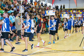 Ceremonia de clausura del Campeonato Europeo Universitario de Balonmano. Antequera. Julio de 2017