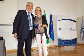 Homenaje al personal que cumple 25 años al servicio de la Universidad de Málaga y al personal jubilado. Paraninfo. Julio de 2013
