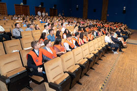 Asistentes. Graduación de Másters de la Facultad de Ciencias Económicas y Empresariales de la Universidad de Málaga. Paraninfo. Junio de 2019