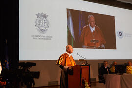 Francisco de la Torre. Acto Conmemorativo de los 40 años de la Universidad de Málaga. Escuela Técnica Superior de Ingeniería Informática. Diciembre de 2012