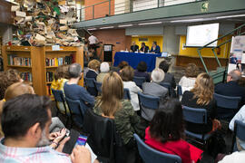 Homenaje a Pablo García Baena y Antonio Garrido. Biblioteca General. Octubre de 2018