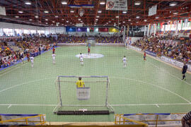 Partido Israel contra España. 14º Campeonato del Mundo Universitario de Fútbol Sala 2014 (FUTSAL). Antequera. Julio de 2014
