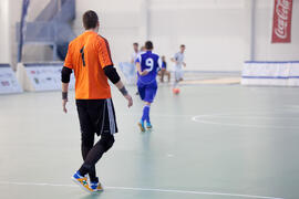 Partido Israel contra Eslovaquia. 14º Campeonato del Mundo Universitario de Fútbol Sala 2014 (FUTSAL). Antequera. Julio de 2014