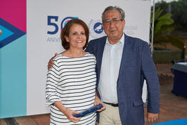 Homenaje al personal jubilado o que cumple 25 años de servicio en la Universidad de Málaga. Jardín Botánico. Junio de 2022