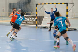Partido Universidad de Aksaray - Universidad Radboud de Nijmegen. Categoría femenina. Campeonato Europeo Universitario de Balonmano. Antequera. Julio de 2017