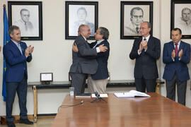 Toma de Posesión de Eugenio José Luque Domínguez como Decano de la Facultad de Económicas. Facultad de Ciencias Económicas y Empresariales.  Junio de 2016