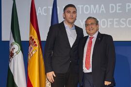 Toma de posesión de José David Cisneros Martínez profesor titular del Área de Economía Aplicada de la Universidad de Málaga. Paraninfo. Diciembre de 2022