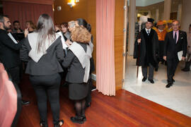 Investidura como Doctor "Honoris Causa" de Edmund Neugebauer por la Facultad de Medicina de la Universidad de Málaga. Edificio del Rectorado. Noviembre de 2016