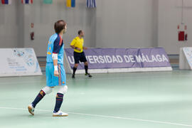 Partido España contra Portugal. 14º Campeonato del Mundo Universitario de Fútbol Sala 2014 (FUTSAL). Antequera. Julio de 2014