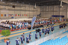 Ceremonia de apertura del IX Campeonato de Europa Universitario de Fútbol Sala. Antequera. Julio de 2013