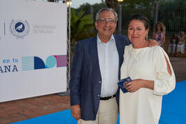 Homenaje al personal jubilado o que cumple 25 años de servicio en la Universidad de Málaga. Jardín Botánico. Junio de 2022