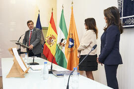 Discurso de Teodomiro López. Toma de posesión de Ana José Cisneros Ruiz como nueva decana de la Facultad de Ciencias Económicas y Empresariales de la Universidad de Málaga. Campus de El Ejido. Enero de 2025